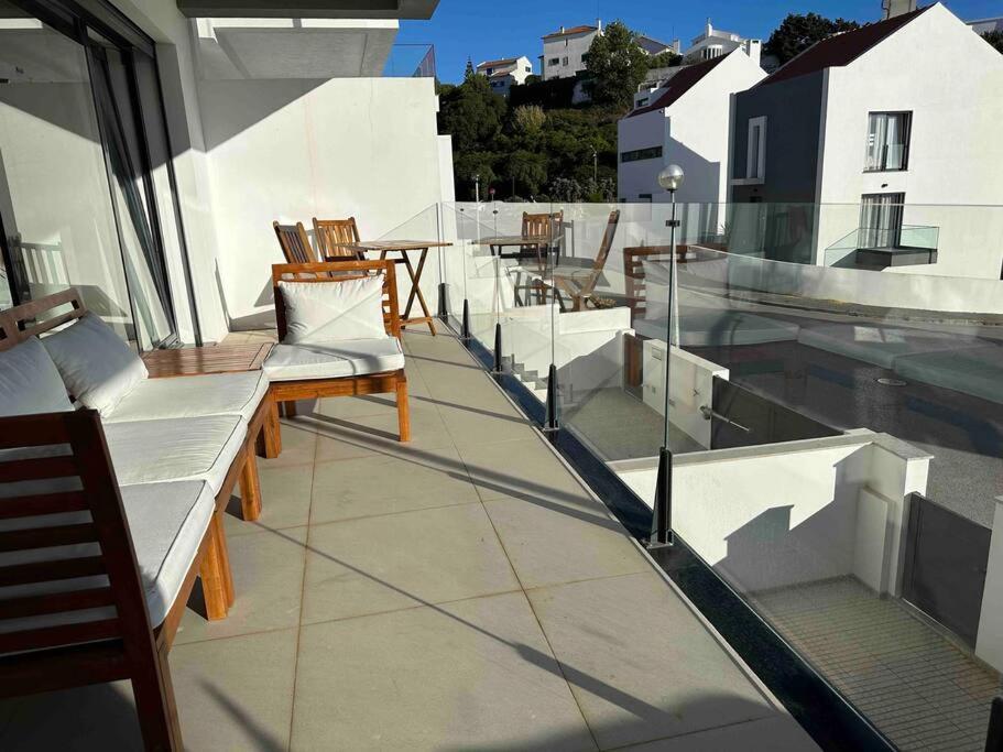 Beach, Ocean View & Bright House Ericeira Esterno foto